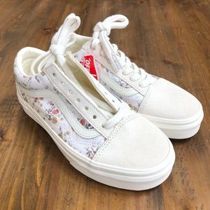 vans marshmallow floral